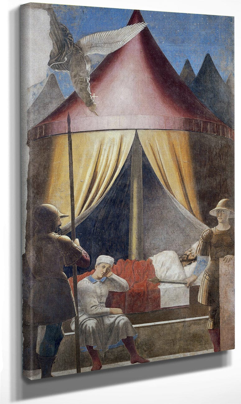 Vision Of Constantine 1466 By Piero Della Francesca