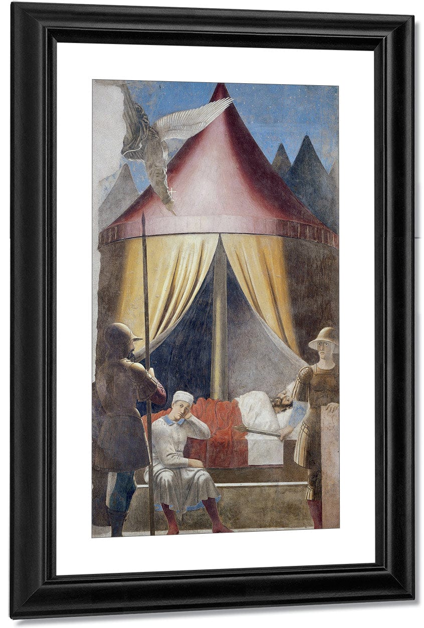 Vision Of Constantine 1466 By Piero Della Francesca - Image 3