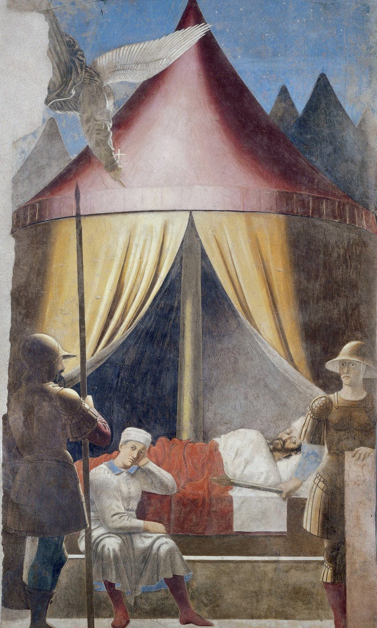 Vision Of Constantine 1466 By Piero Della Francesca - Image 6