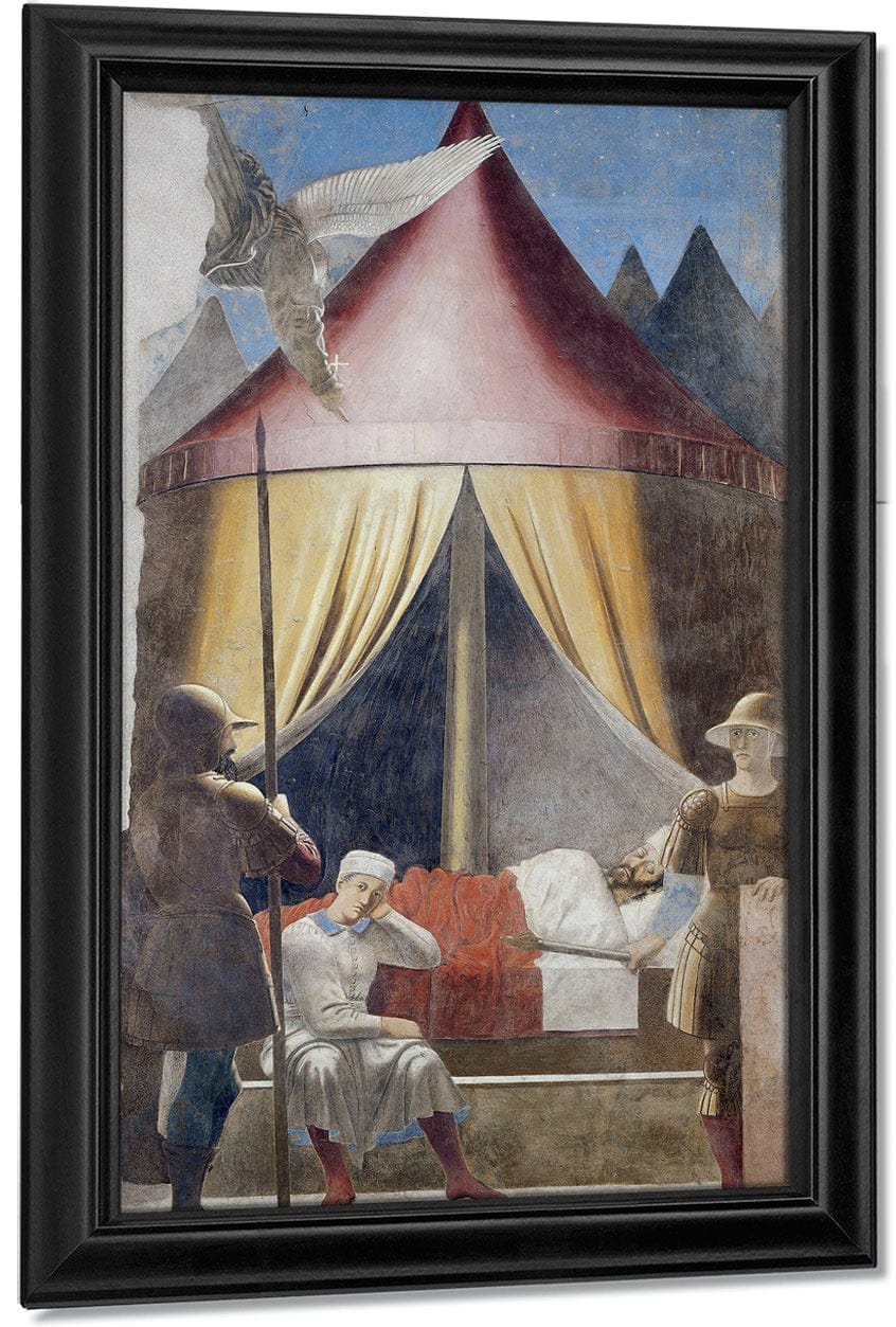Vision Of Constantine 1466 By Piero Della Francesca - Image 7