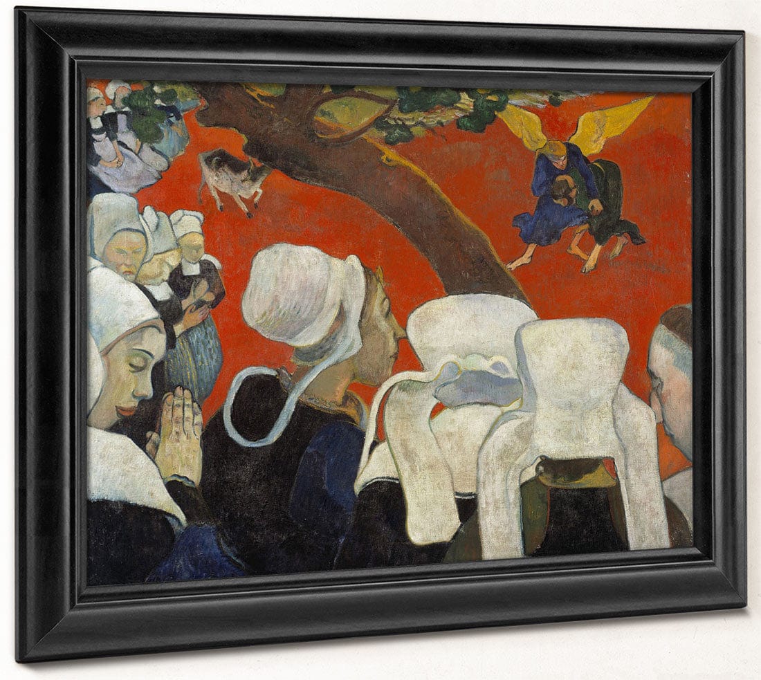 Vision Of The Sermon (Jacob Wrestling With The Angel) By Paul Gauguin - Image 6
