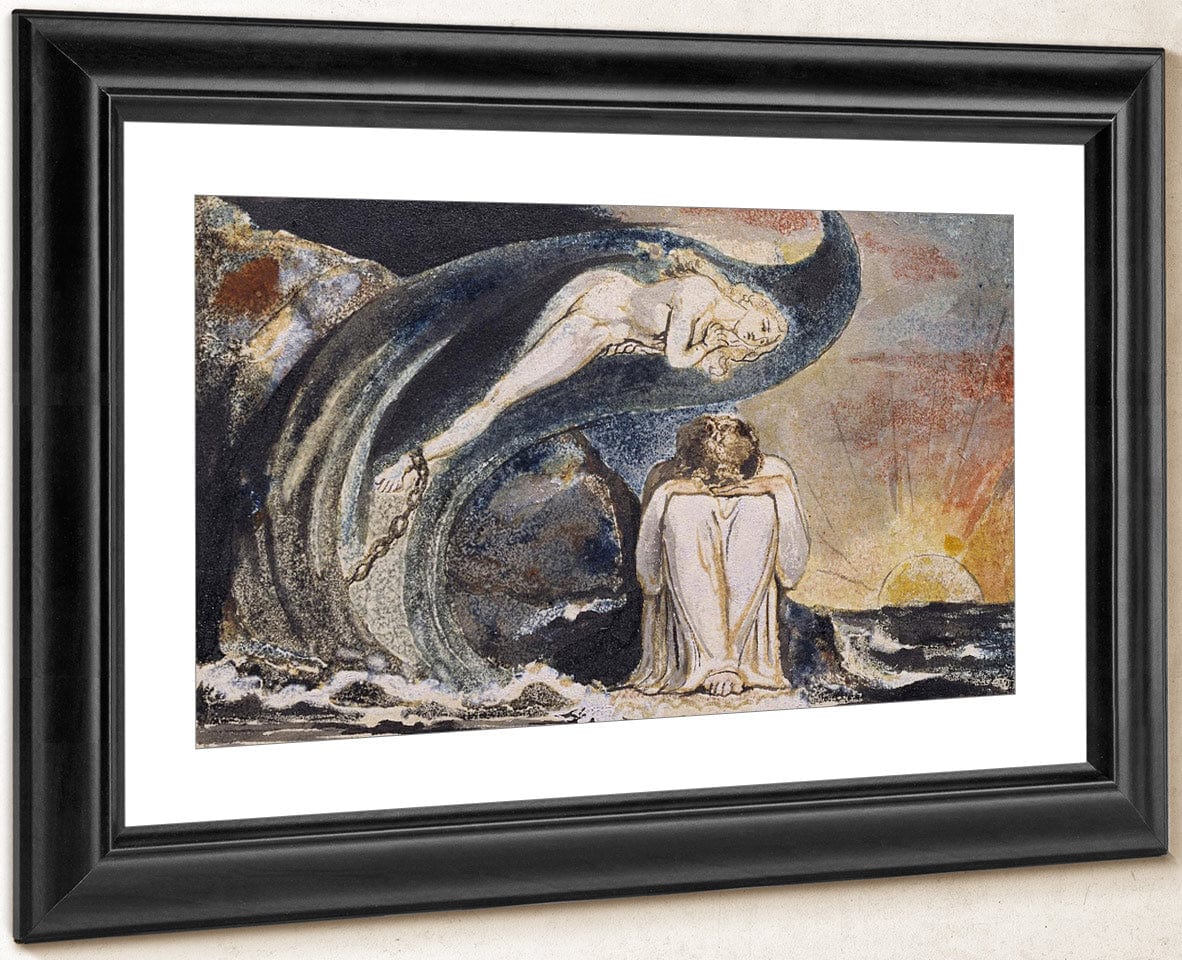 Visions Of The Daughters Of Albion Plate 4 1795 75X115Mm Etching And Watercolor By William Blake - Image 4