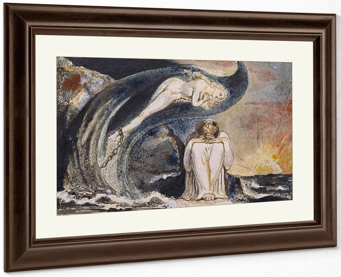 Visions Of The Daughters Of Albion Plate 4 1795 75X115Mm Etching And Watercolor By William Blake - Image 5