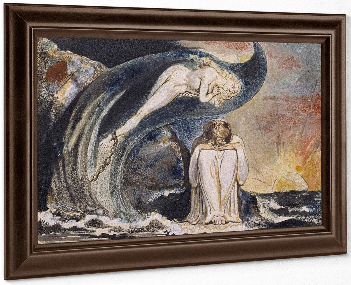 Visions Of The Daughters Of Albion Plate 4 1795 75X115Mm Etching And Watercolor By William Blake - Image 6