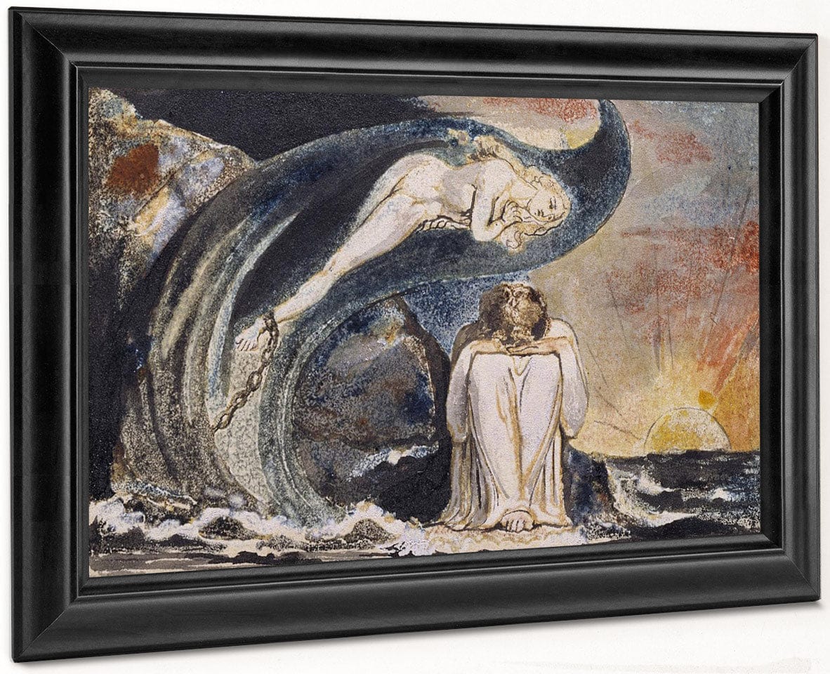 Visions Of The Daughters Of Albion Plate 4 1795 75X115Mm Etching And Watercolor By William Blake - Image 8