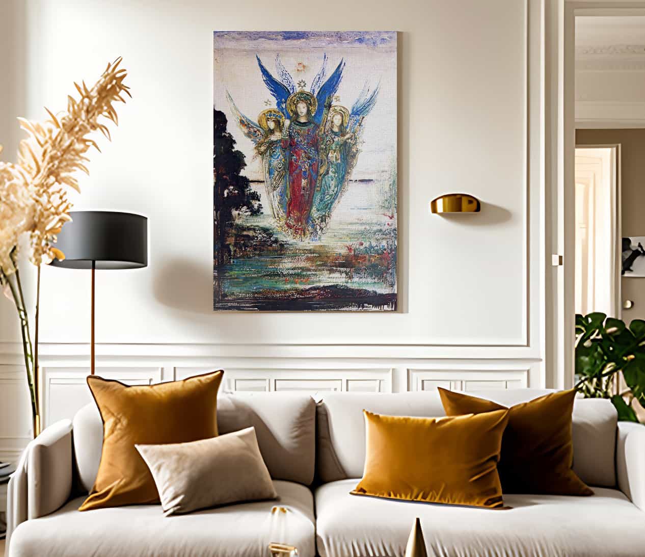 Voices Of Evening 1885 By Gustave Moreau - Image 2