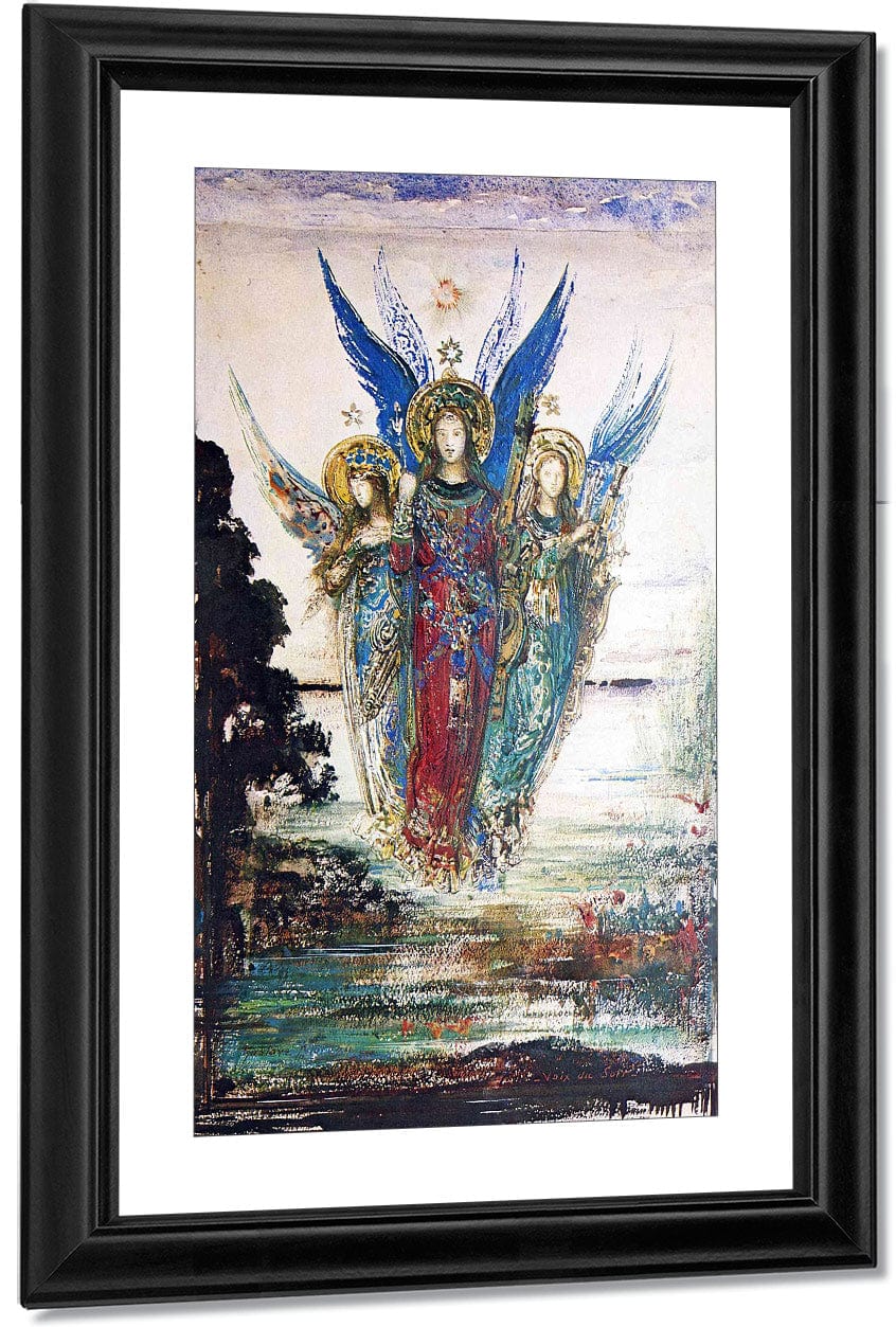 Voices Of Evening 1885 By Gustave Moreau - Image 3