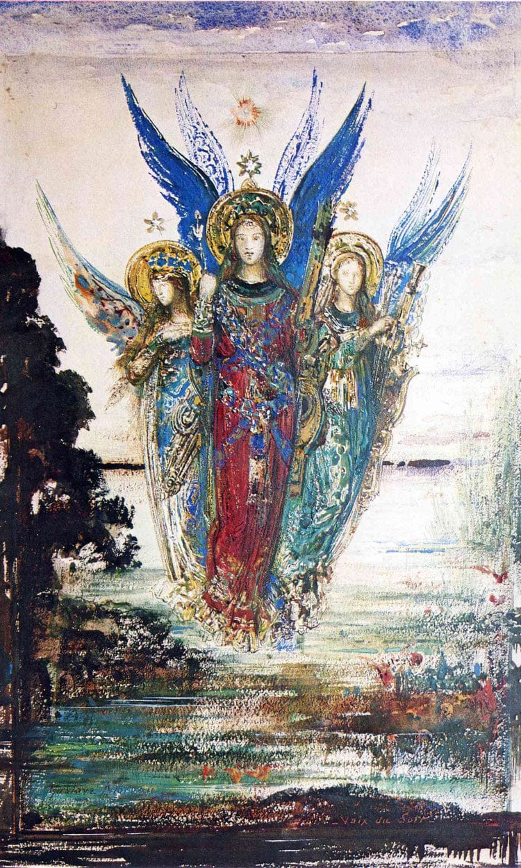 Voices Of Evening 1885 By Gustave Moreau - Image 6
