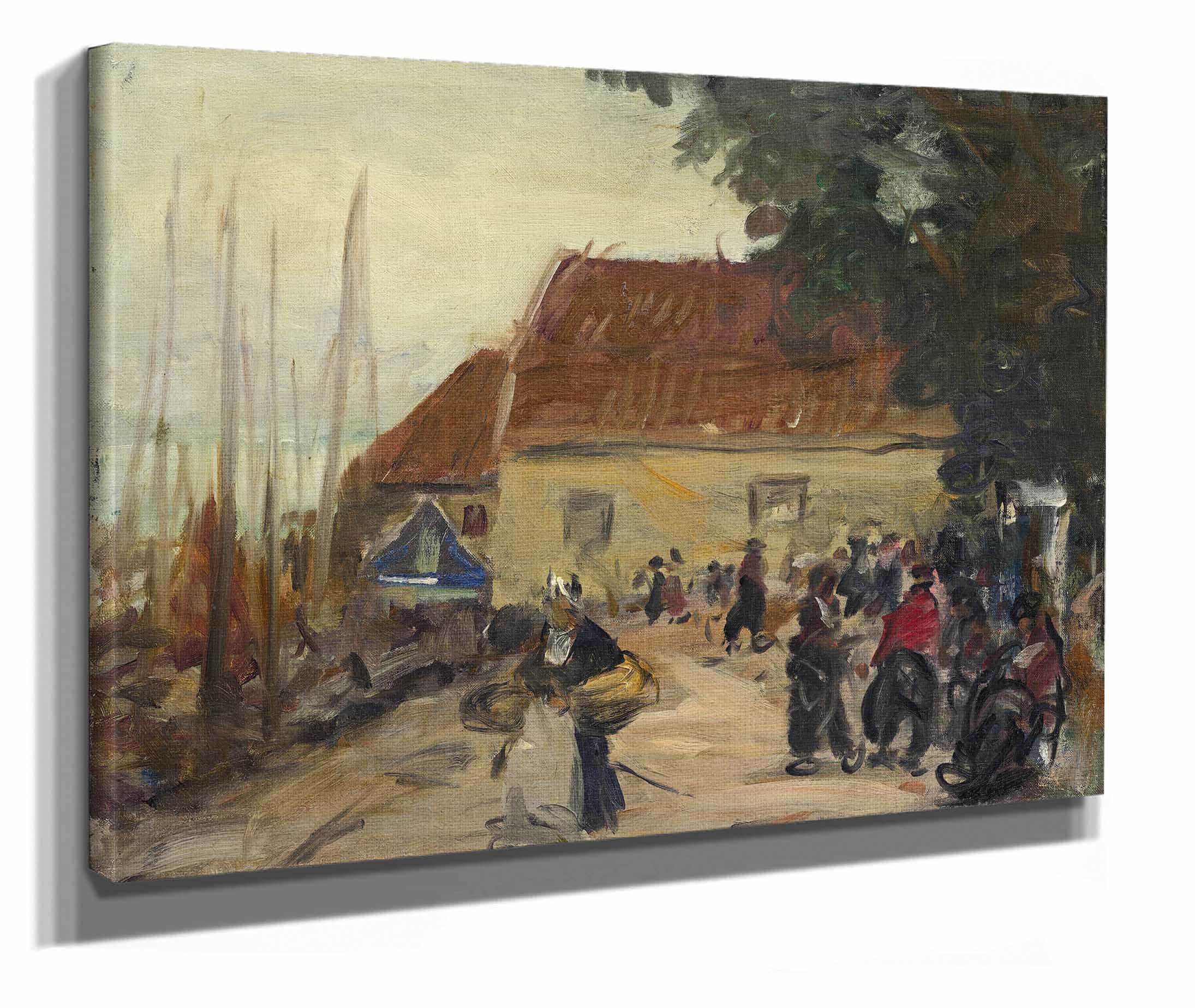Volendam Street Scene by Robert Henri - Image 2
