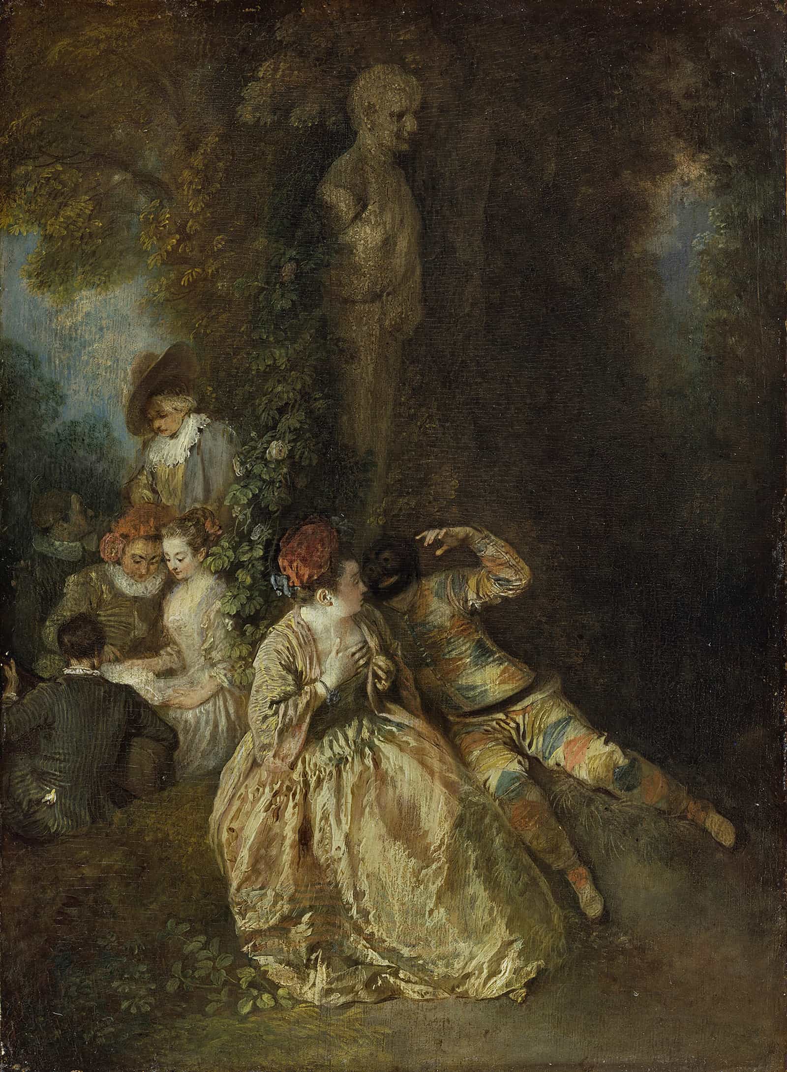 Voulez Vous Triompher Des Belles by Jean Antoine Watteau