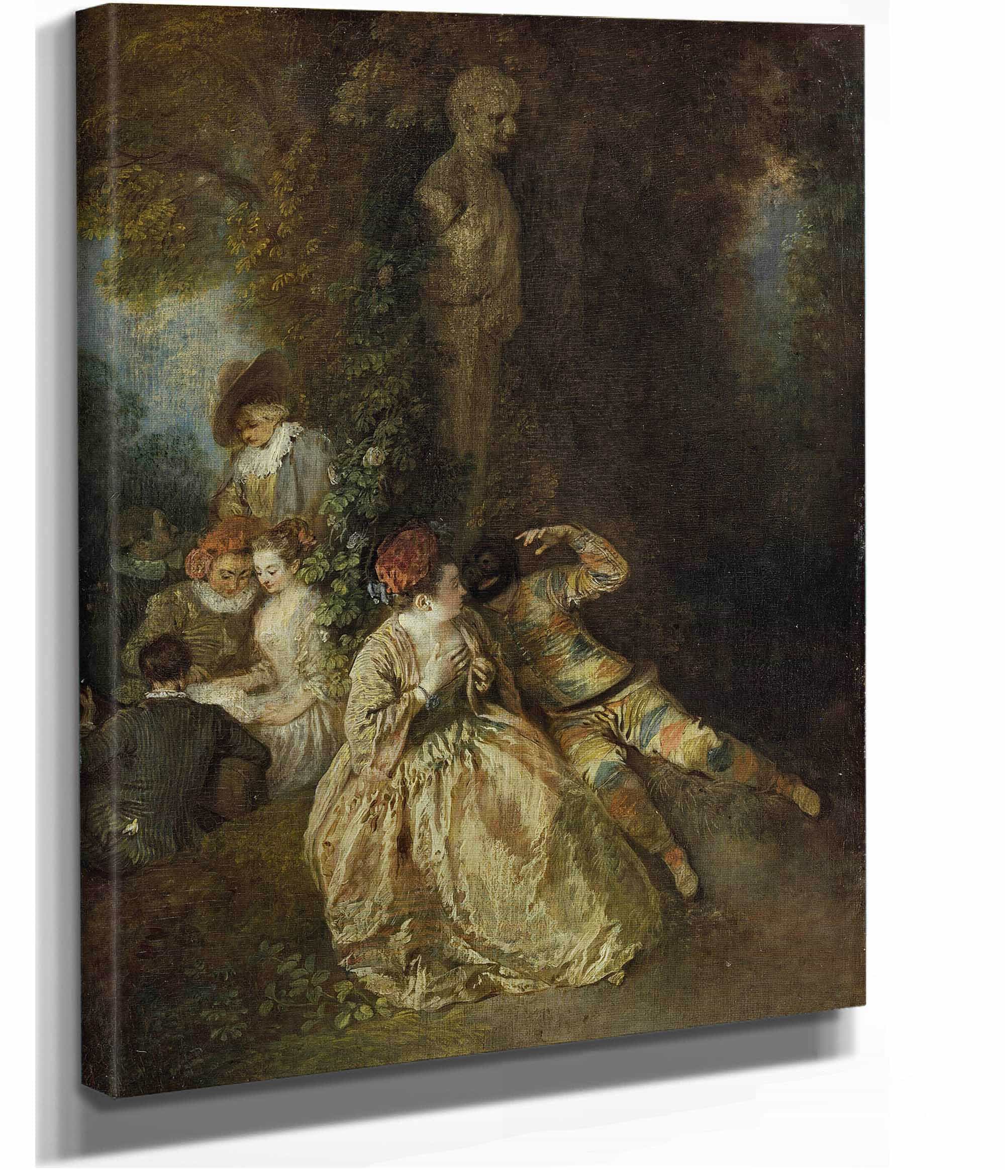 Voulez Vous Triompher Des Belles by Jean Antoine Watteau - Image 2