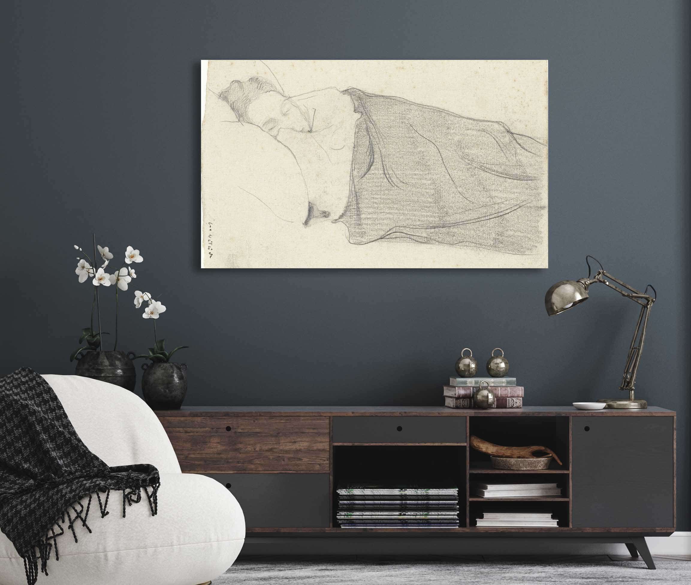 Vrouw Van Richard Roland Holst In Bed  by Richard Nicolaus Roland Holst - Image 8
