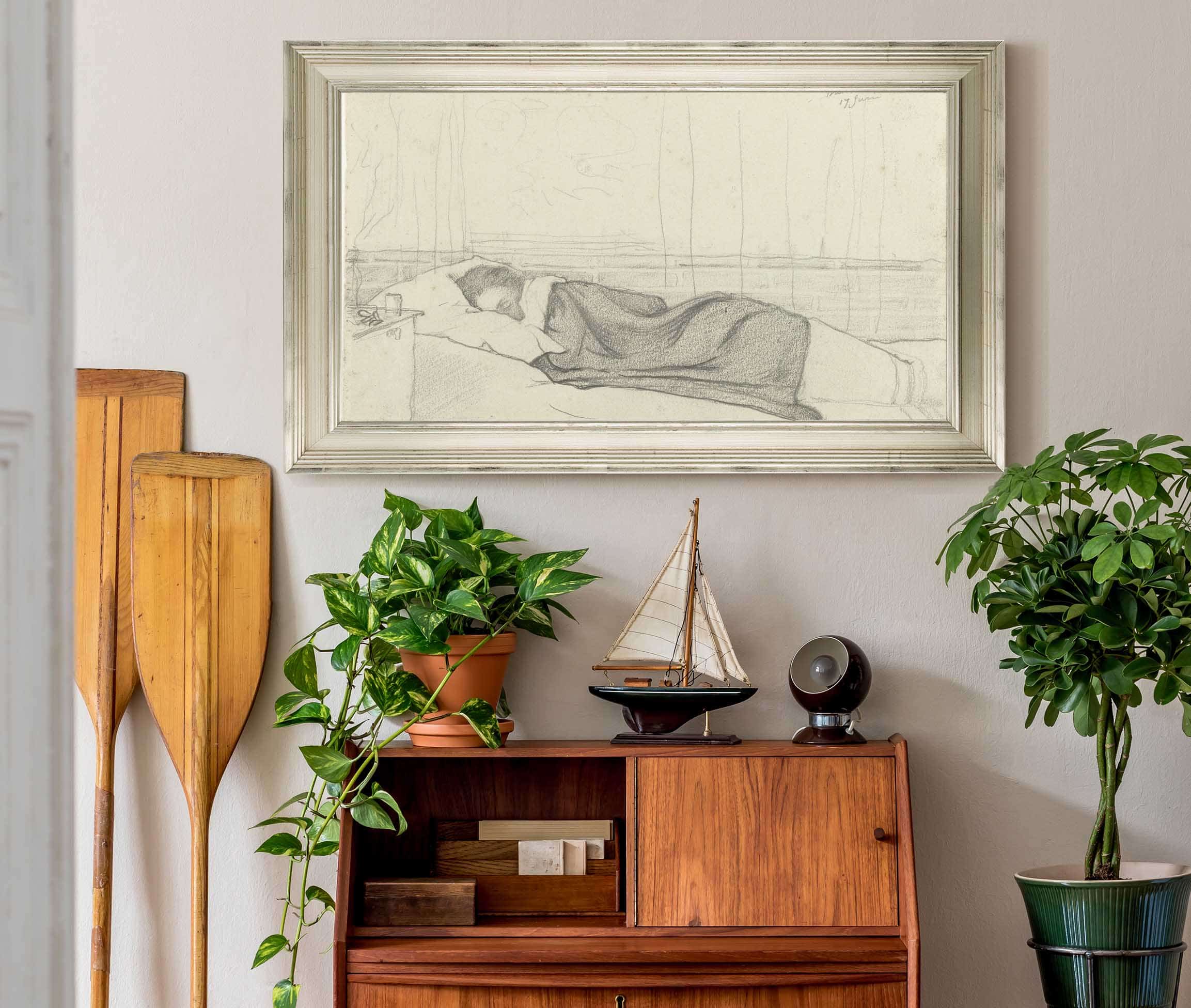 Vrouw Van Richard Roland Holst In Bed Naar Links by Richard Nicolaus Roland Holst - Image 6