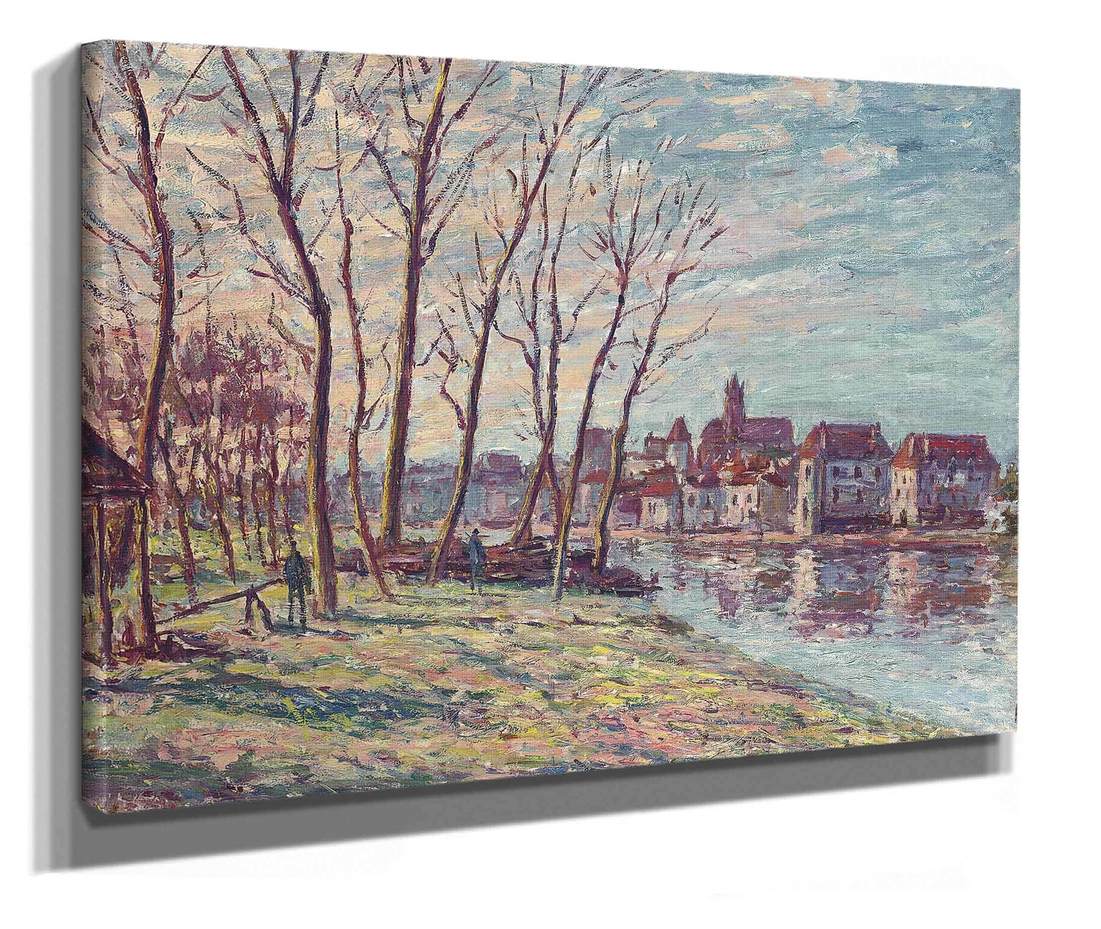 Vue De Moret by Alfred Sisley - Image 2