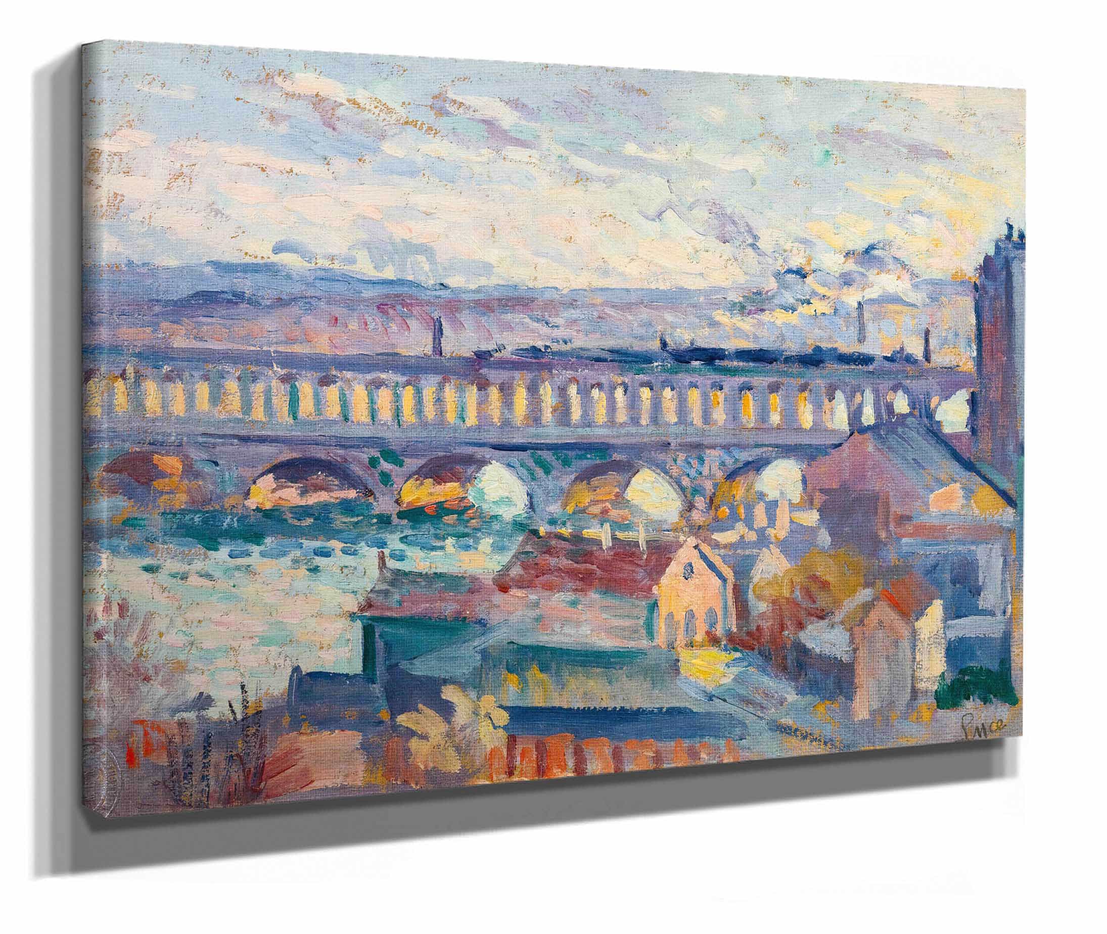 Vue Sur Le Viaduc Dauteuil by Maximilien Luce - Image 2