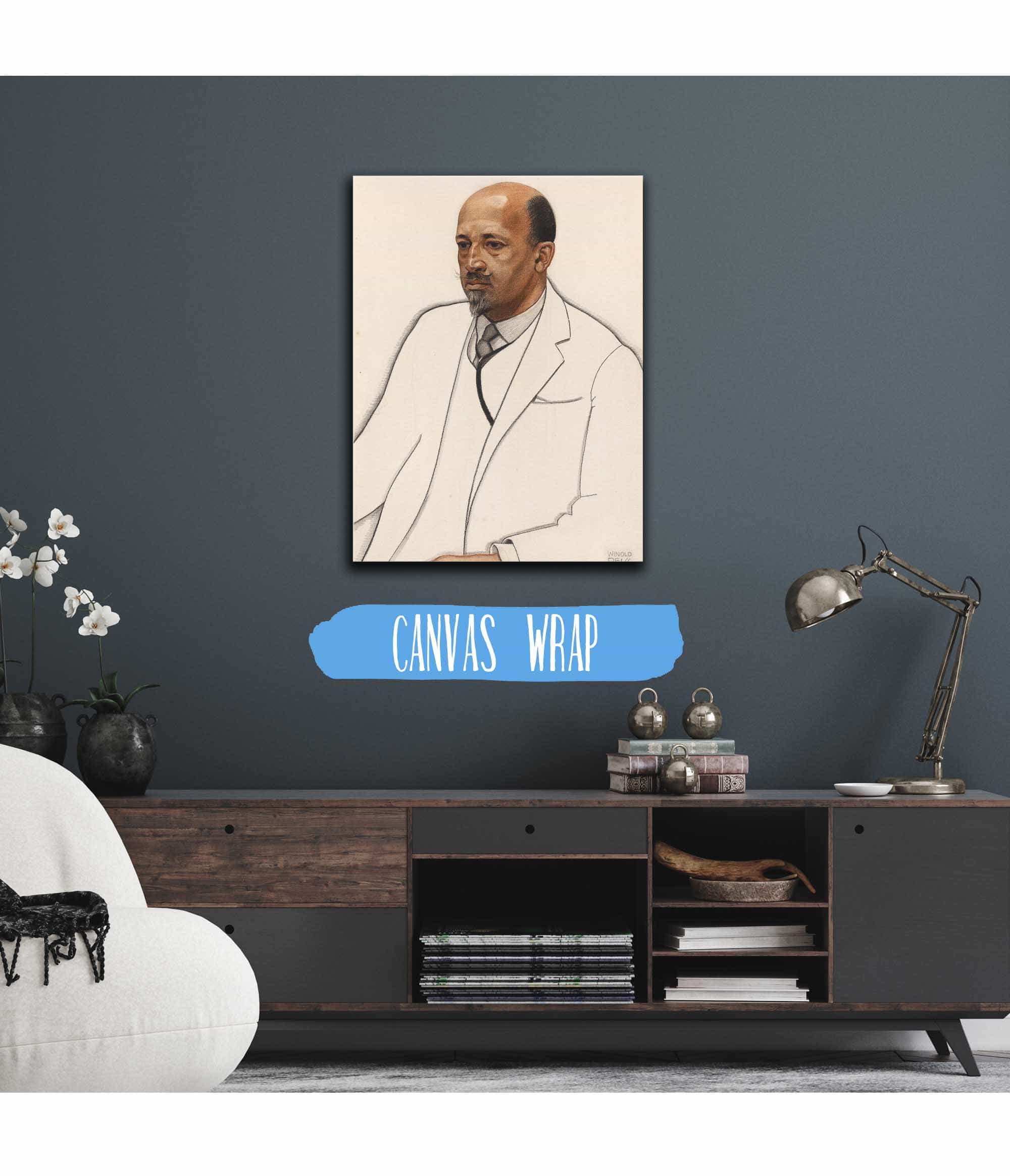 W E B Du Bois by Winold Reiss - Image 3