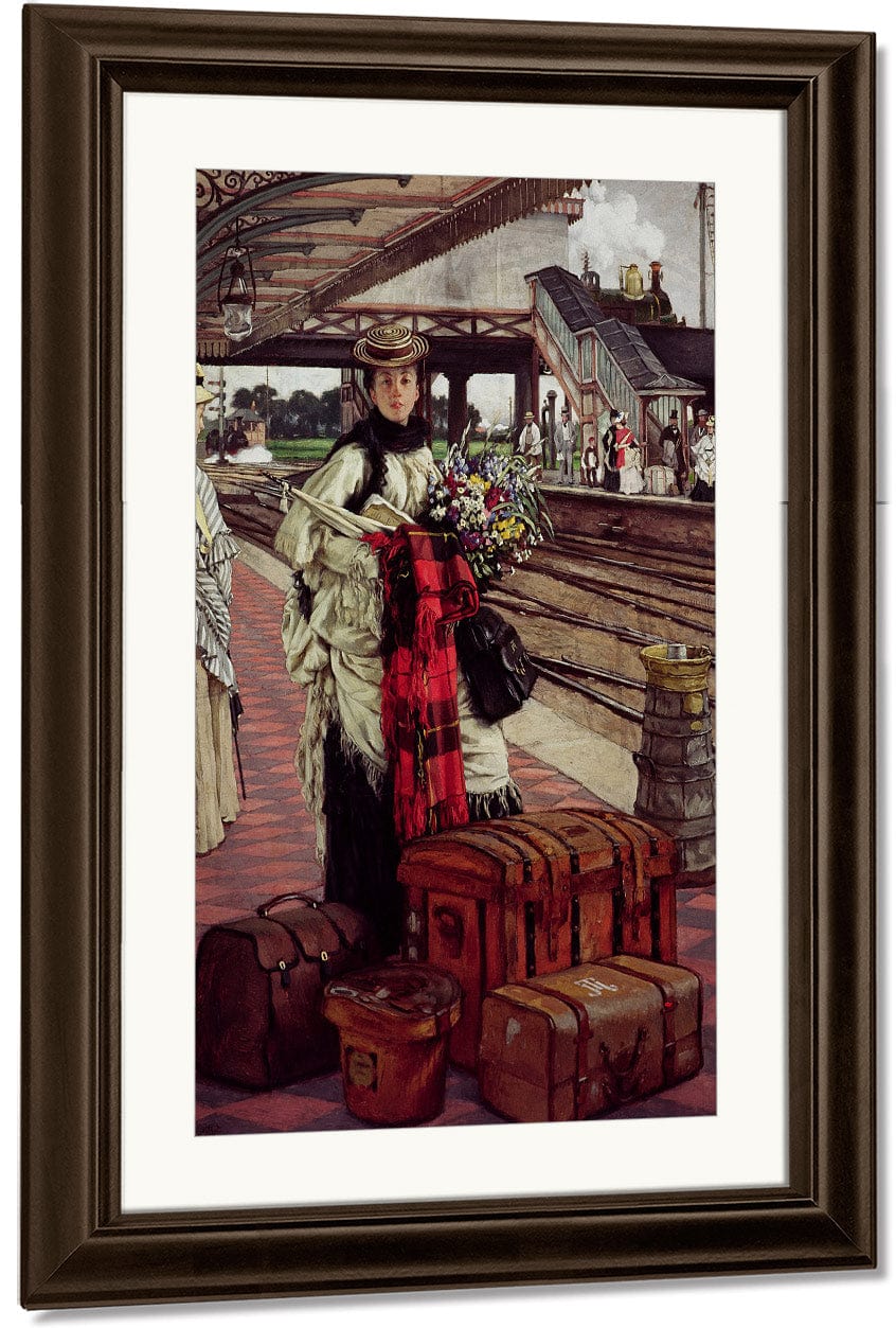 Waiting At The Station, Willesden Junction By James Tissot - Image 3
