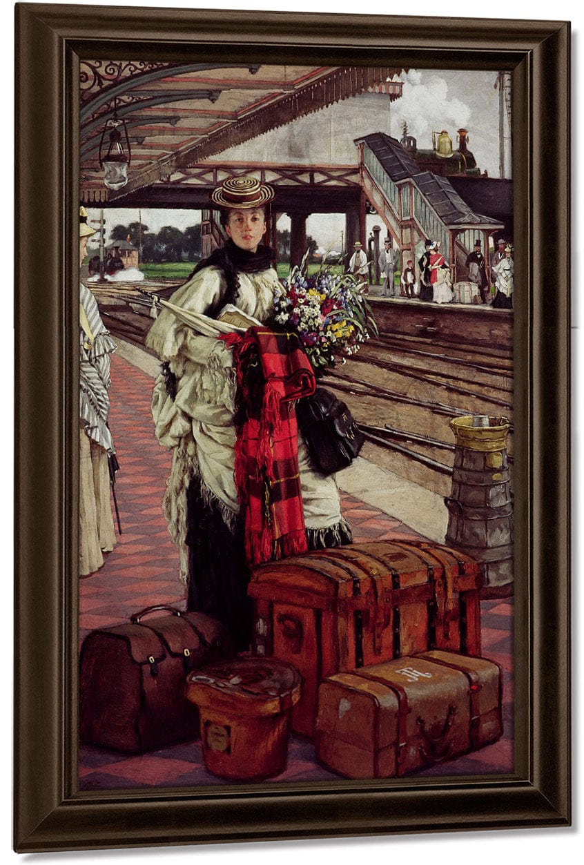 Waiting At The Station, Willesden Junction By James Tissot - Image 4