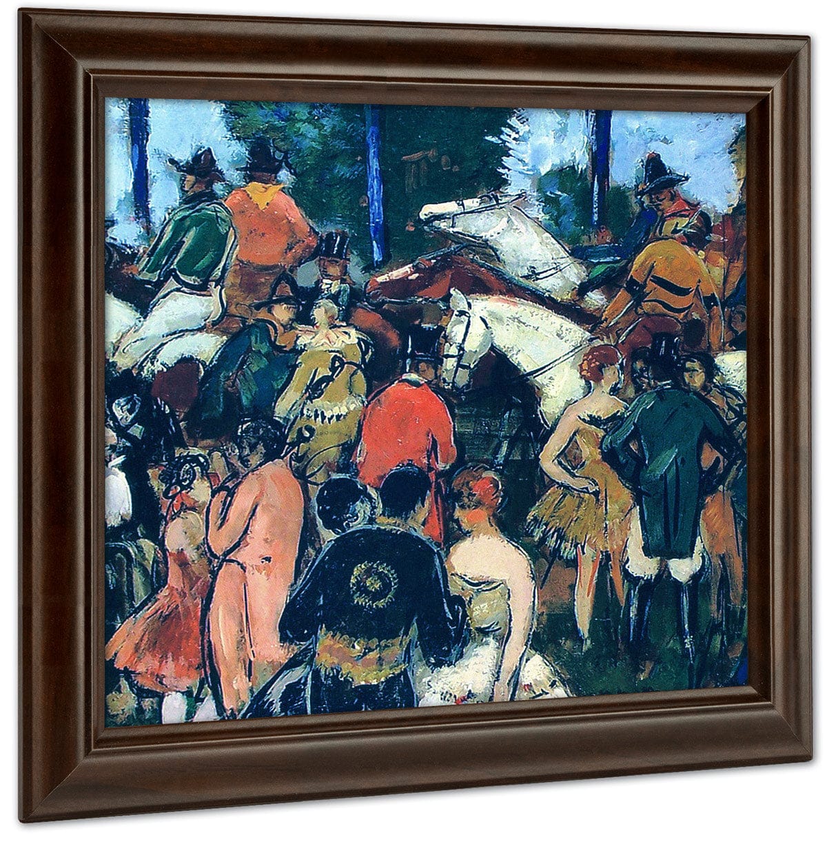 Waiting For The Show 1917 By Gifford Beal - Image 4