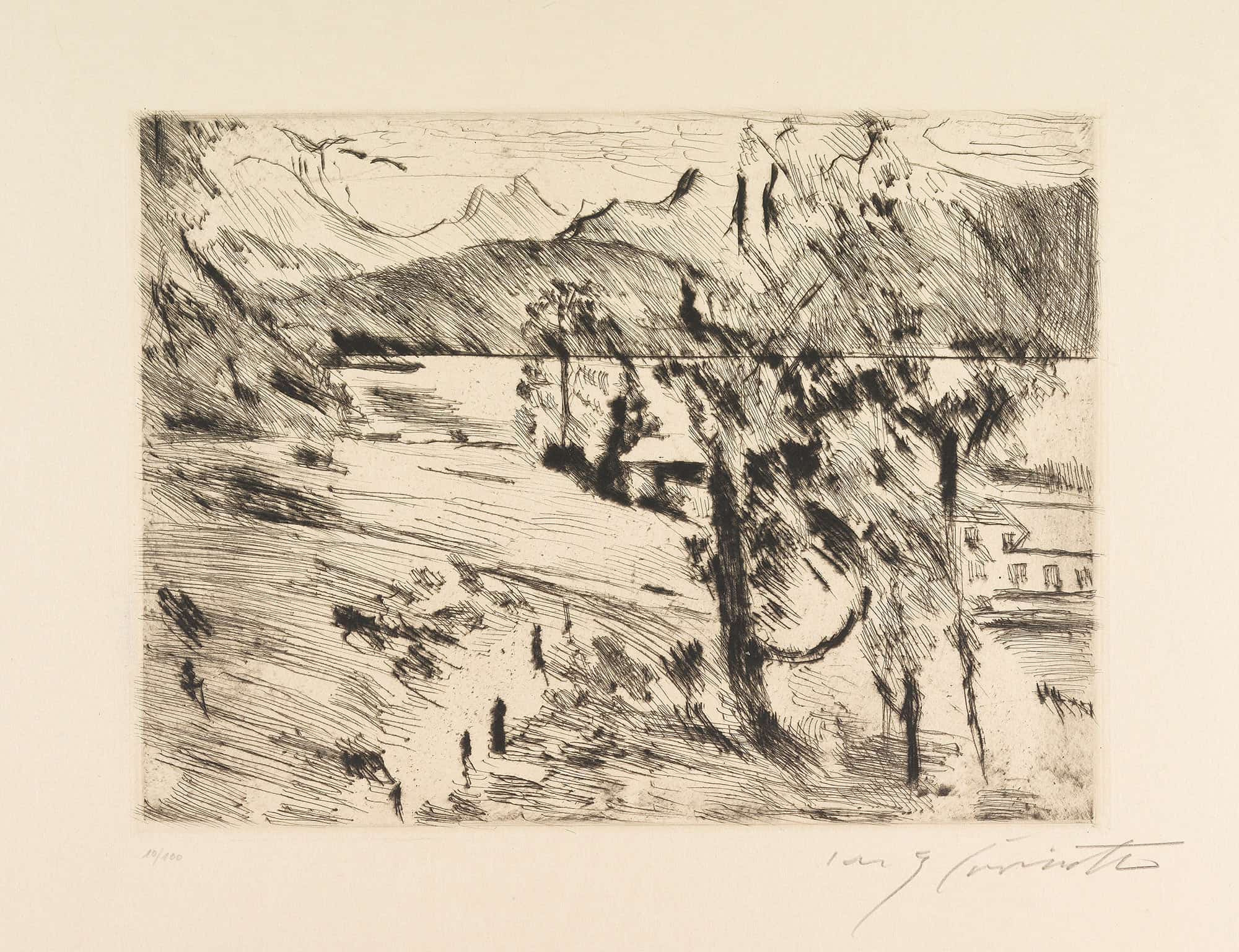 Walchensee by Lovis Corinth