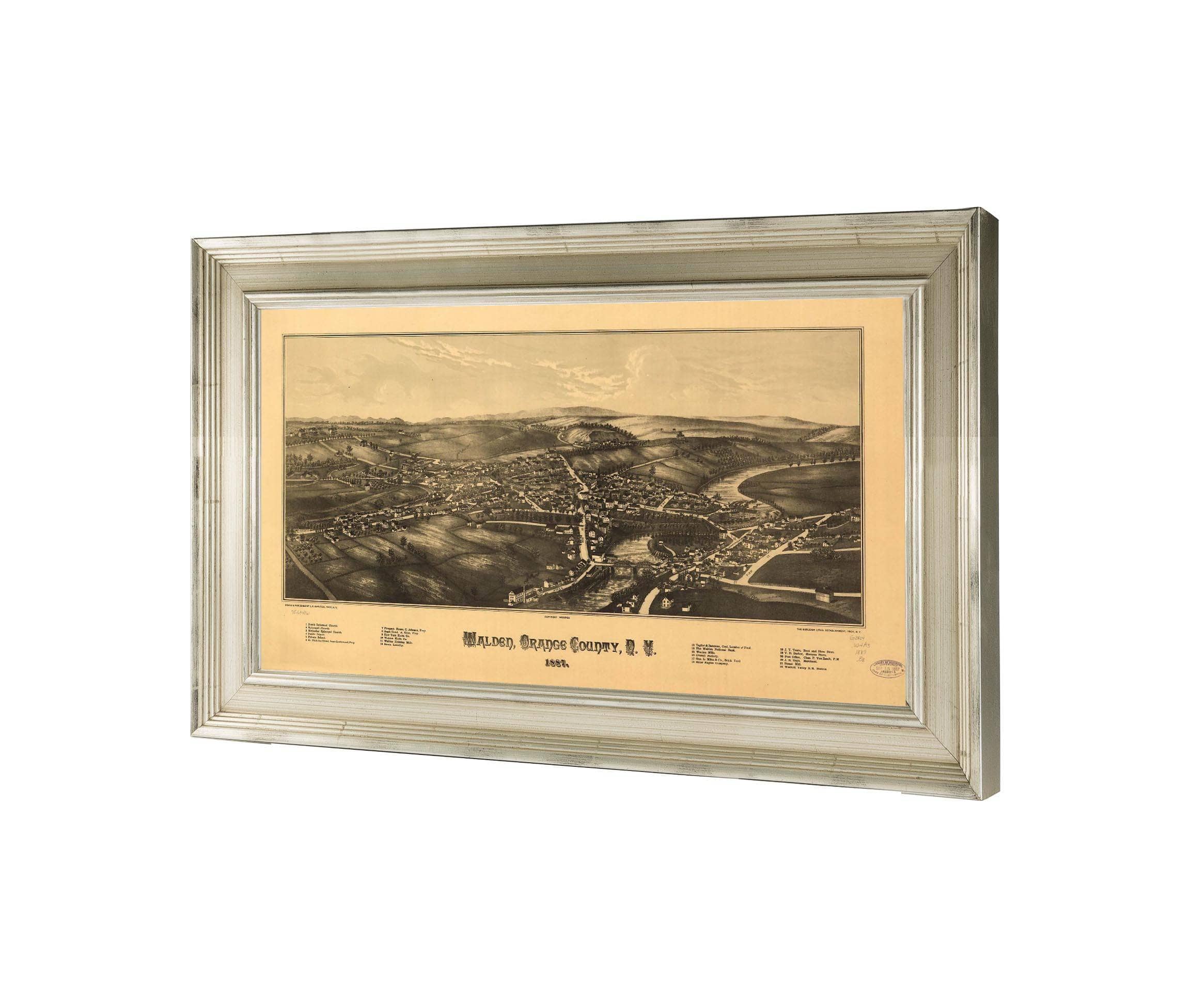 Walden Orange County Ny 1887  State Of New York - Image 2