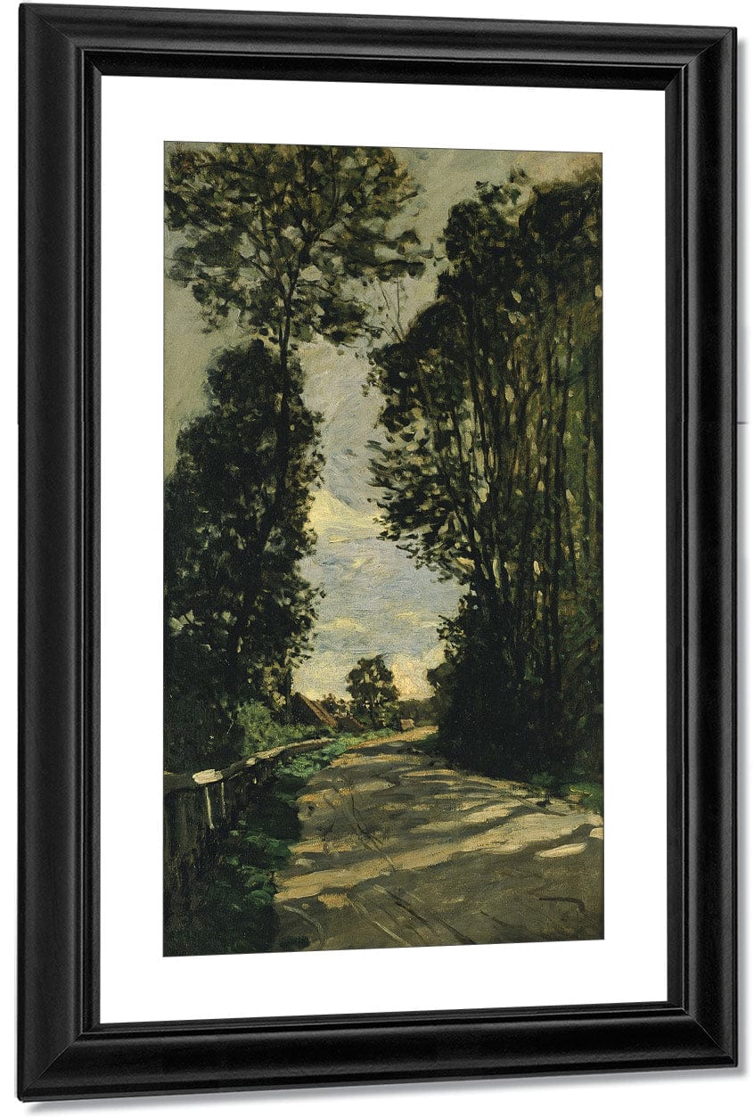 Walk (Road Of The Farm Saint Simeon) By Claude Monet - Image 2