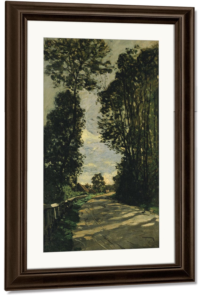 Walk (Road Of The Farm Saint Simeon) By Claude Monet - Image 3