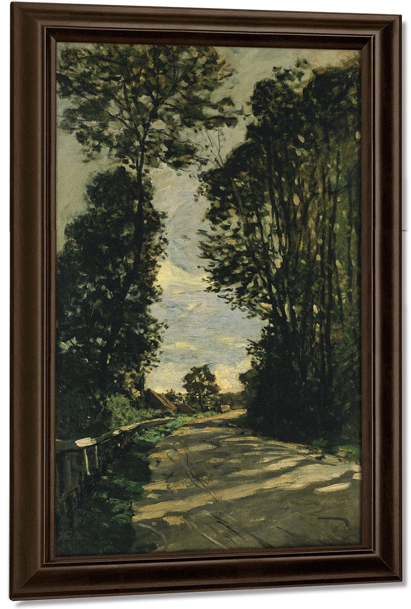 Walk (Road Of The Farm Saint Simeon) By Claude Monet - Image 4