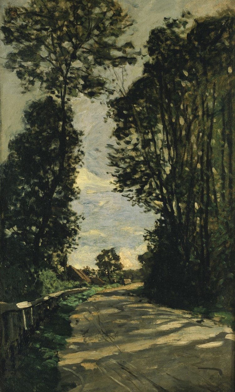 Walk (Road Of The Farm Saint Simeon) By Claude Monet - Image 5