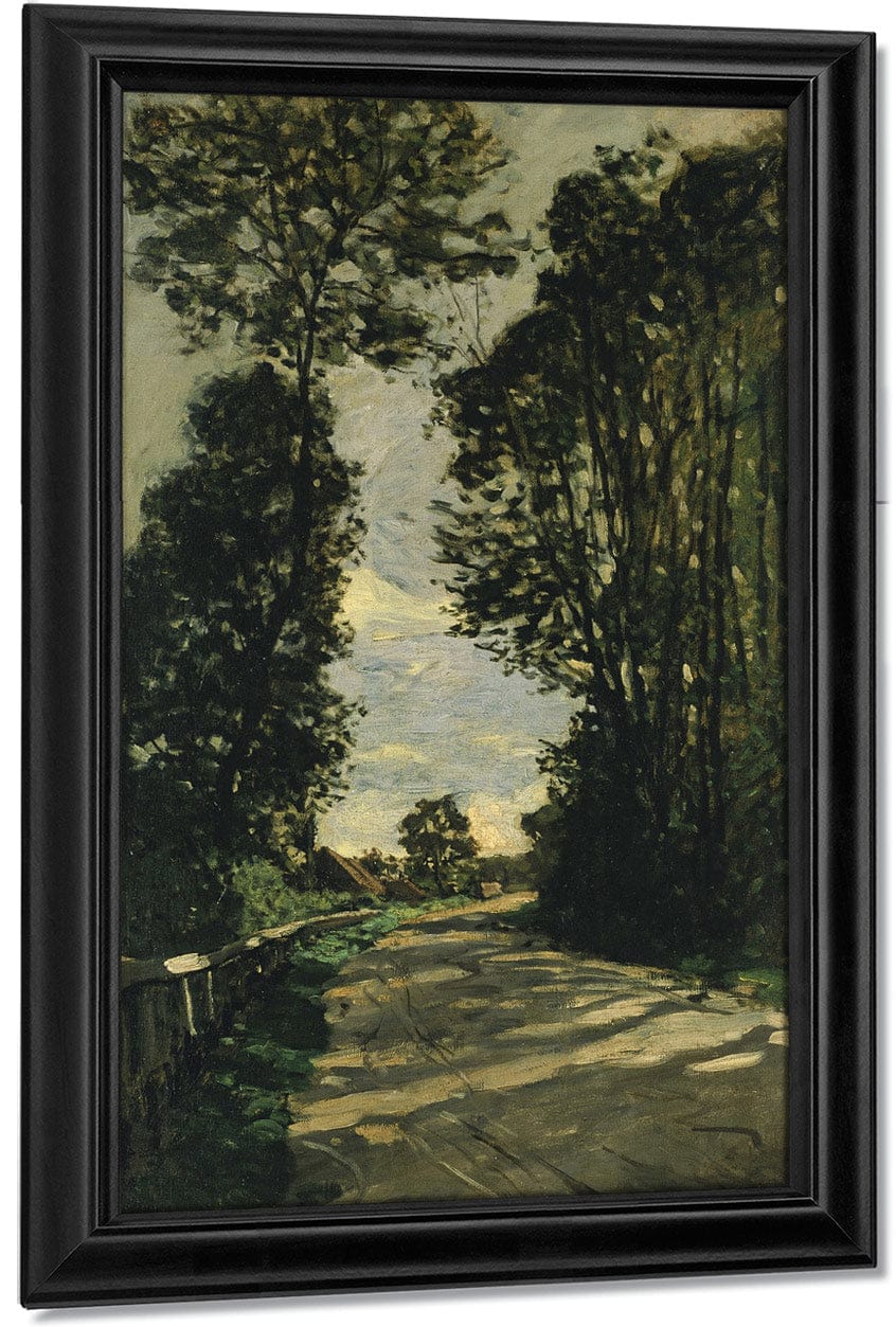 Walk (Road Of The Farm Saint Simeon) By Claude Monet - Image 6