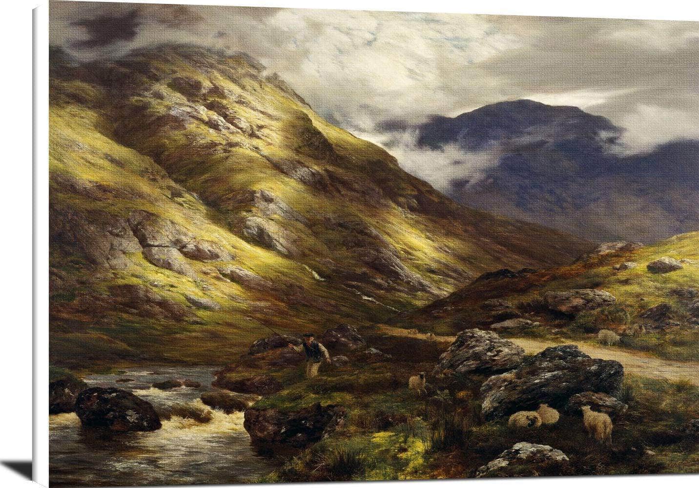 Wandering Shadows Painting Peter Graham Canvas Art