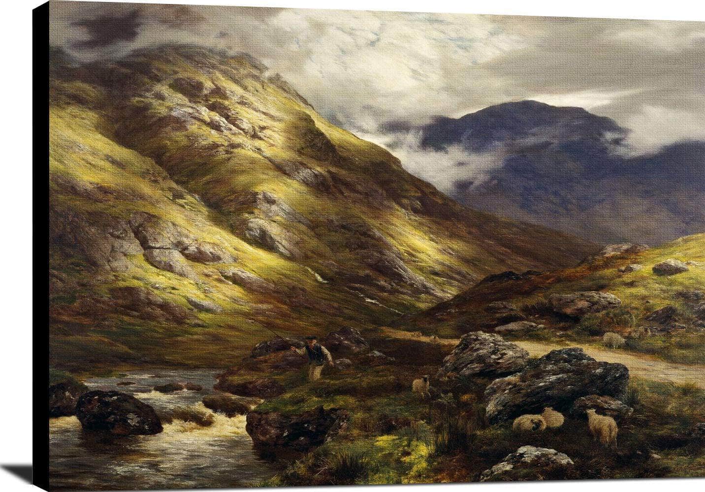Wandering Shadows Painting Peter Graham Canvas Art - Image 2
