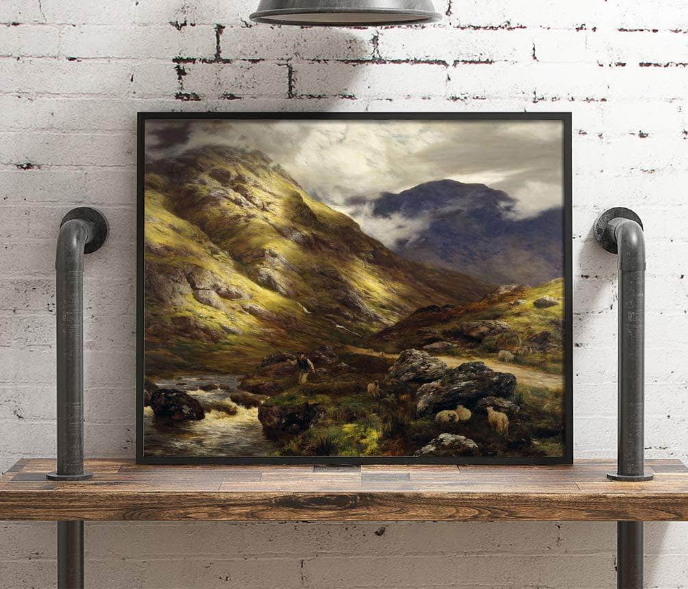 Wandering Shadows Painting Peter Graham Canvas Art - Image 4