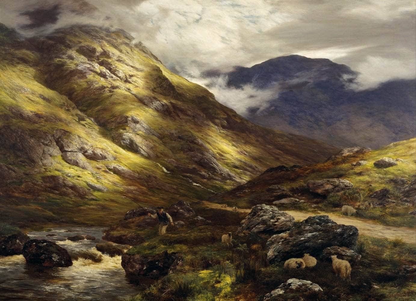 Wandering Shadows Painting Peter Graham Canvas Art - Image 5