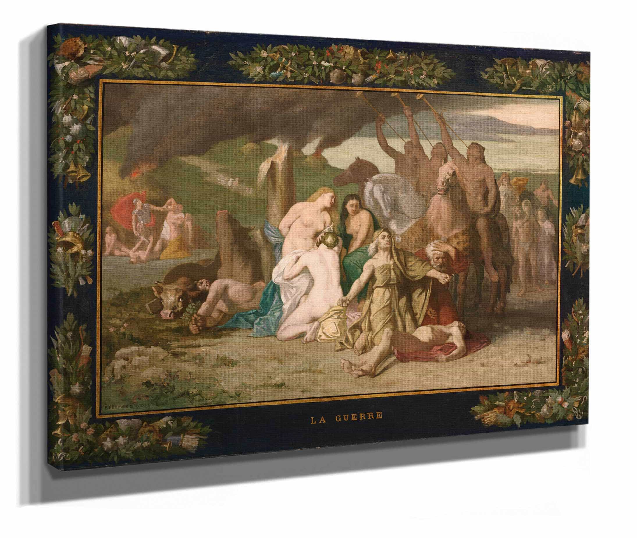 War by Pierre Puvis De Chavannes - Image 2