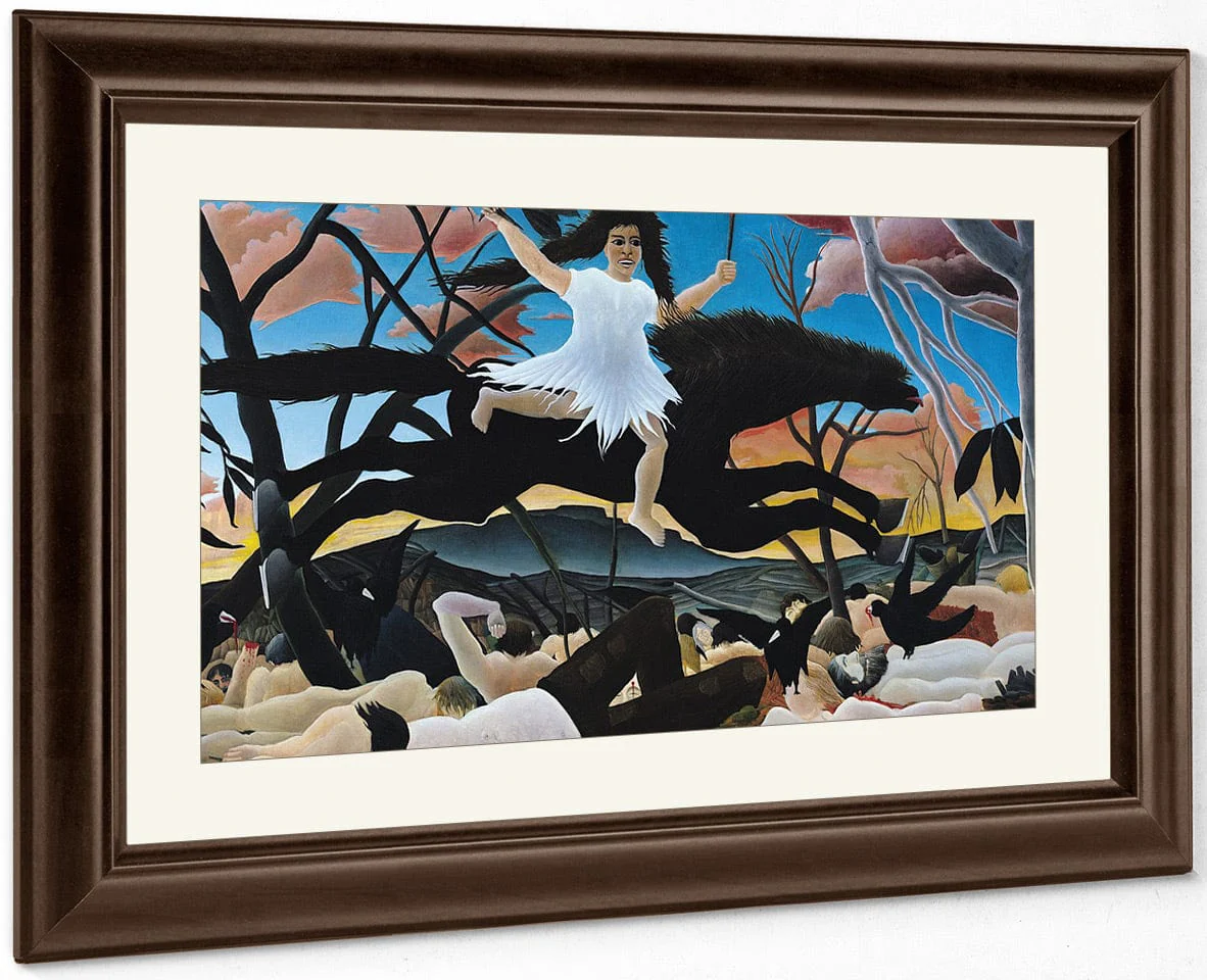 War, Or The Ride Of Discord By Henri Julien Felix Rousseau - Image 3