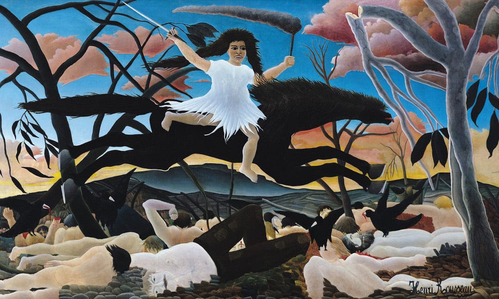 War, Or The Ride Of Discord By Henri Julien Felix Rousseau - Image 5