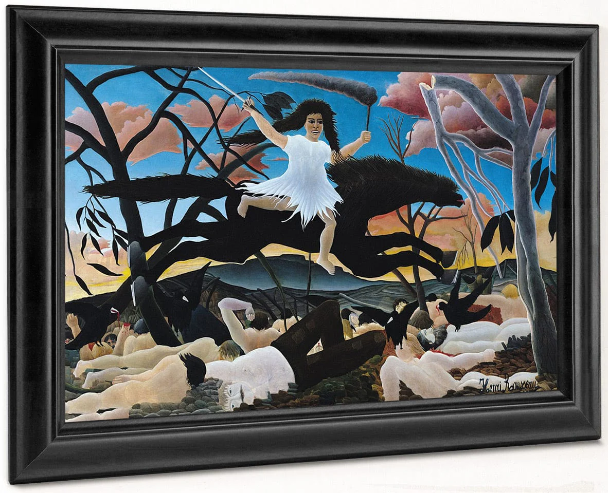 War, Or The Ride Of Discord By Henri Julien Felix Rousseau - Image 6