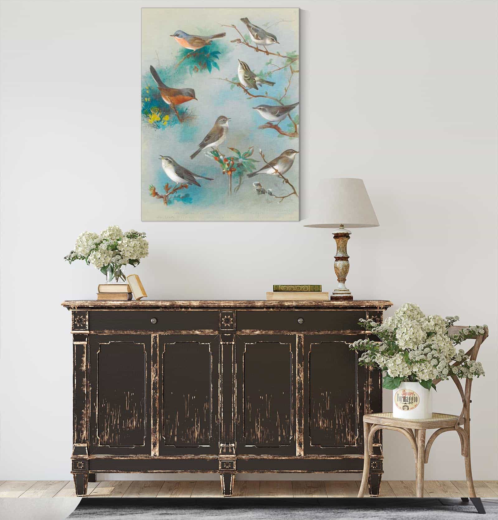 Warbler And Wrens by Archibald Thorburn - Image 4