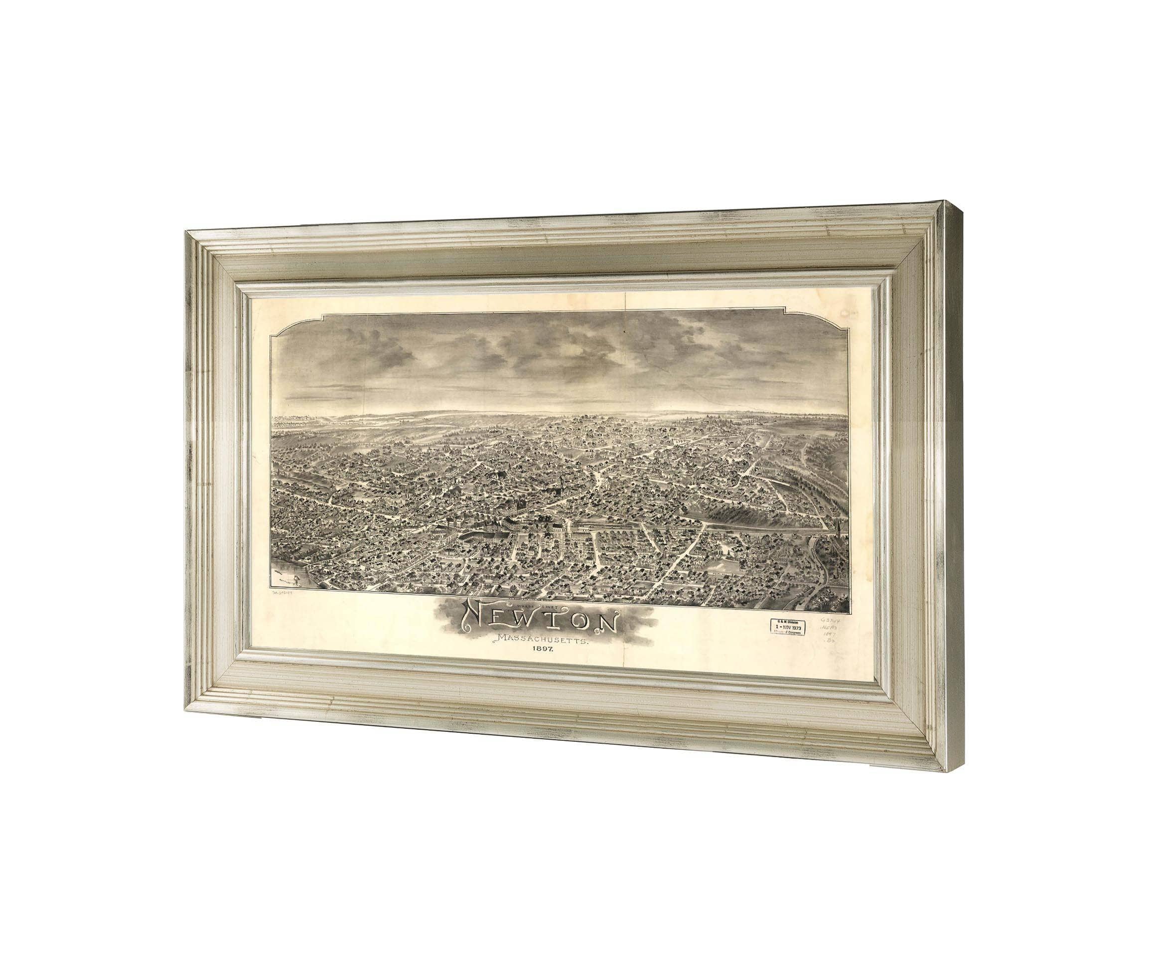 Wards 1 And 7 Newton Massachusetts 1897 State Of Massachusetts - Image 2