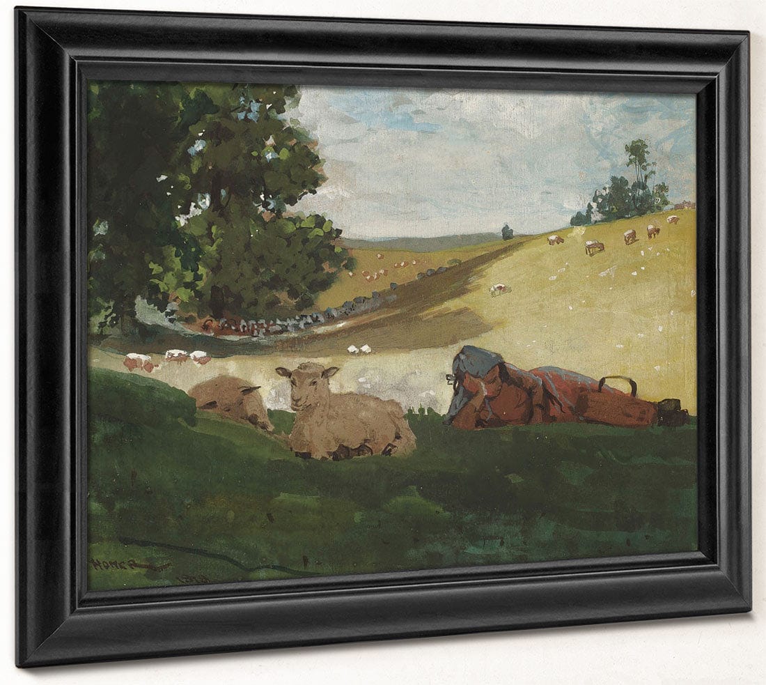 Warm Afternoon (Shepherdess) By Winslow Homer - Image 6
