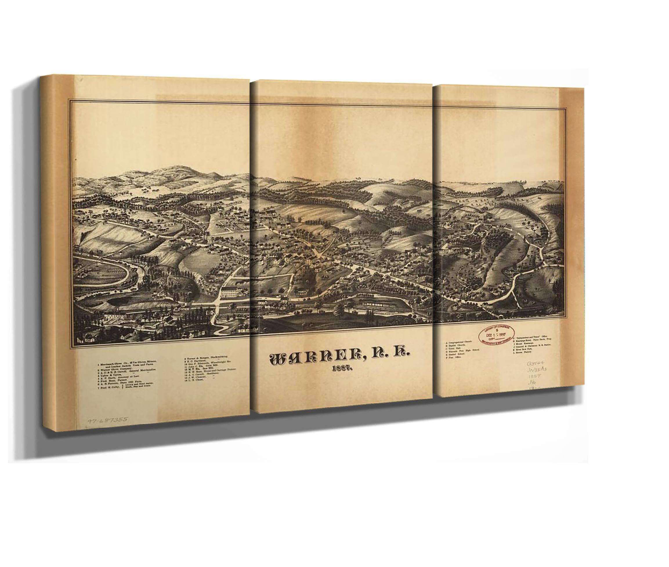 Warner Nh 1887 State Of New Hampshire - Image 2