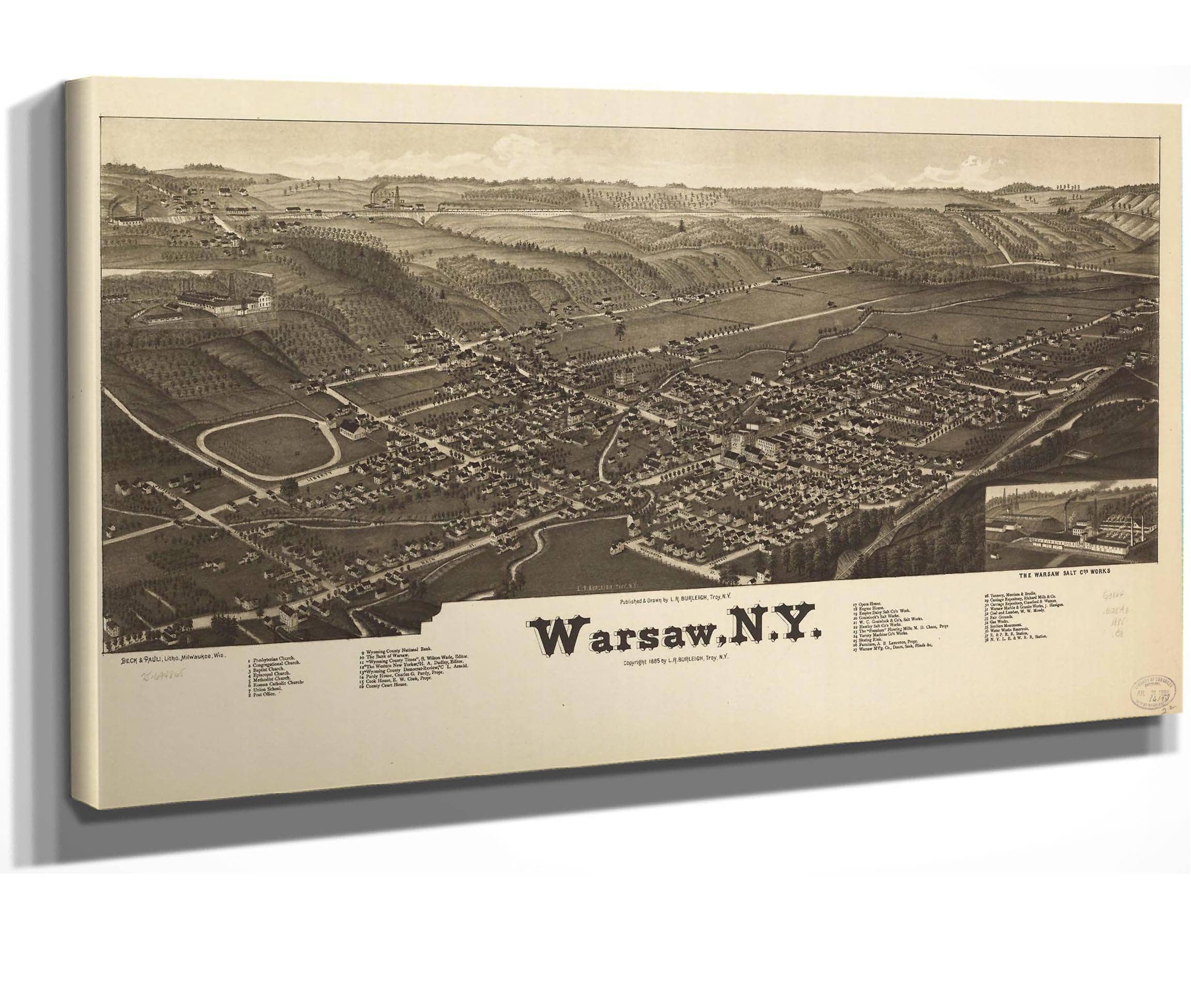Warsaw Ny State Of New York