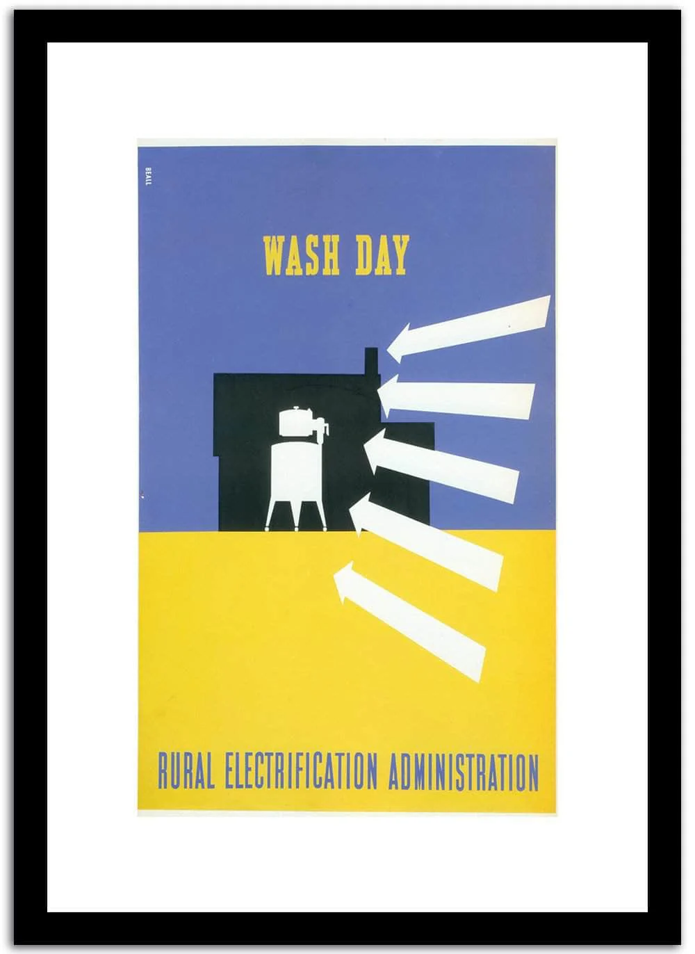 Wash Day Vintage Poster