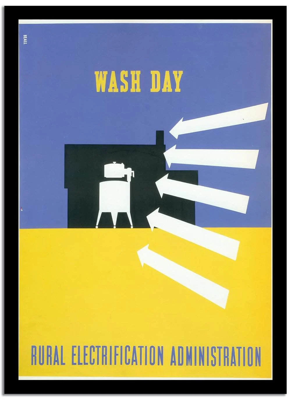 Wash Day Vintage Poster - Image 2