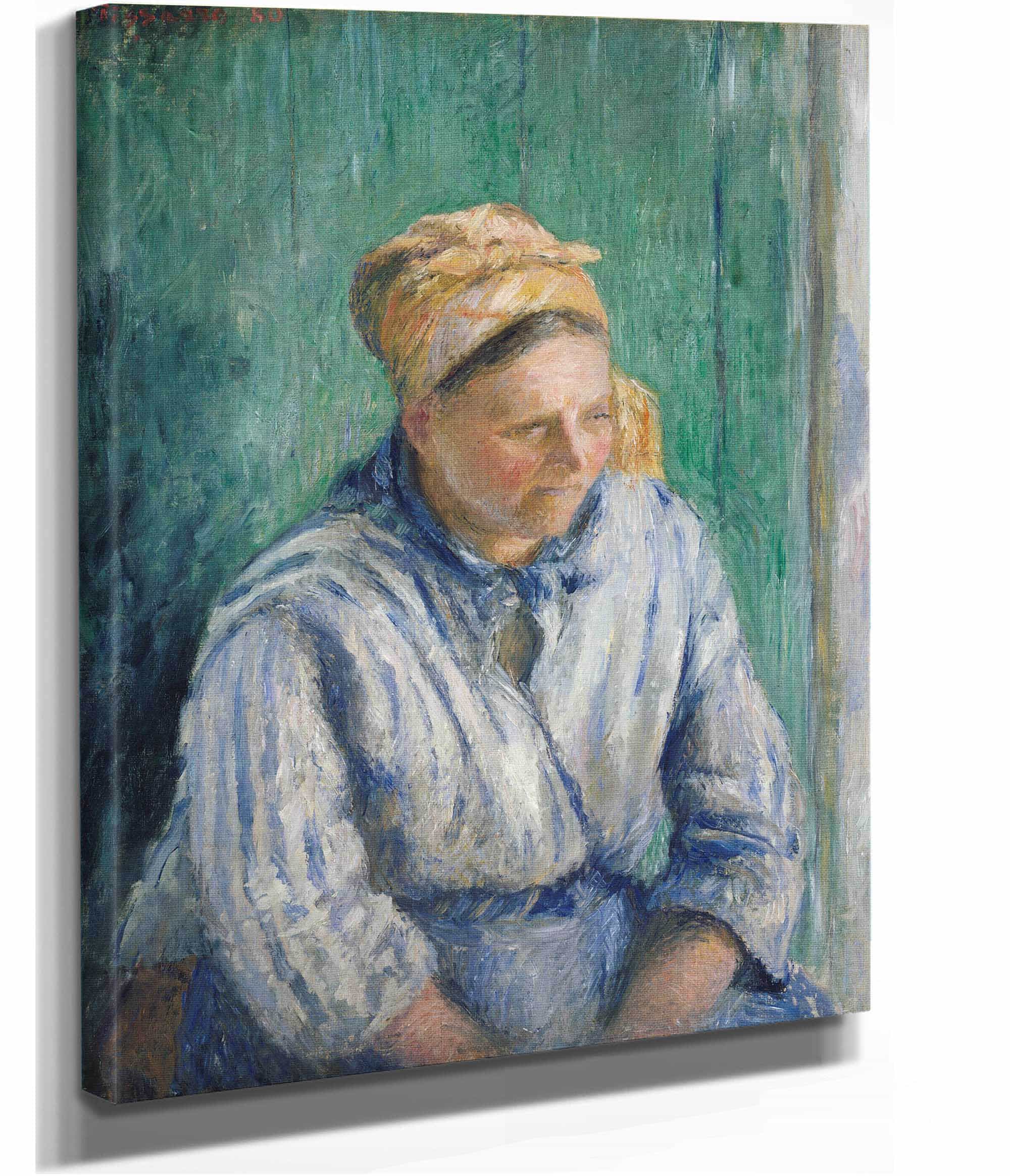 Washerwoman Study by Camille Pissarro - Image 2