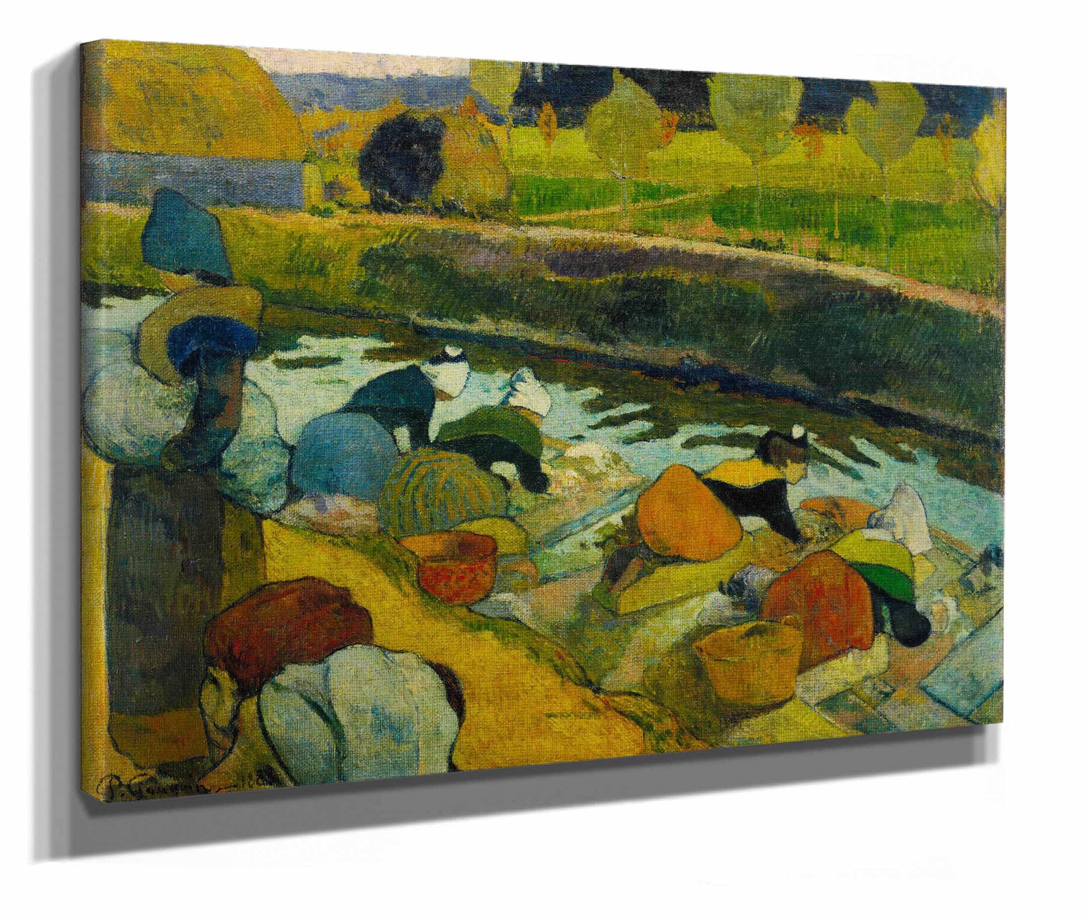 Washerwomen by Paul Gauguin - Image 2