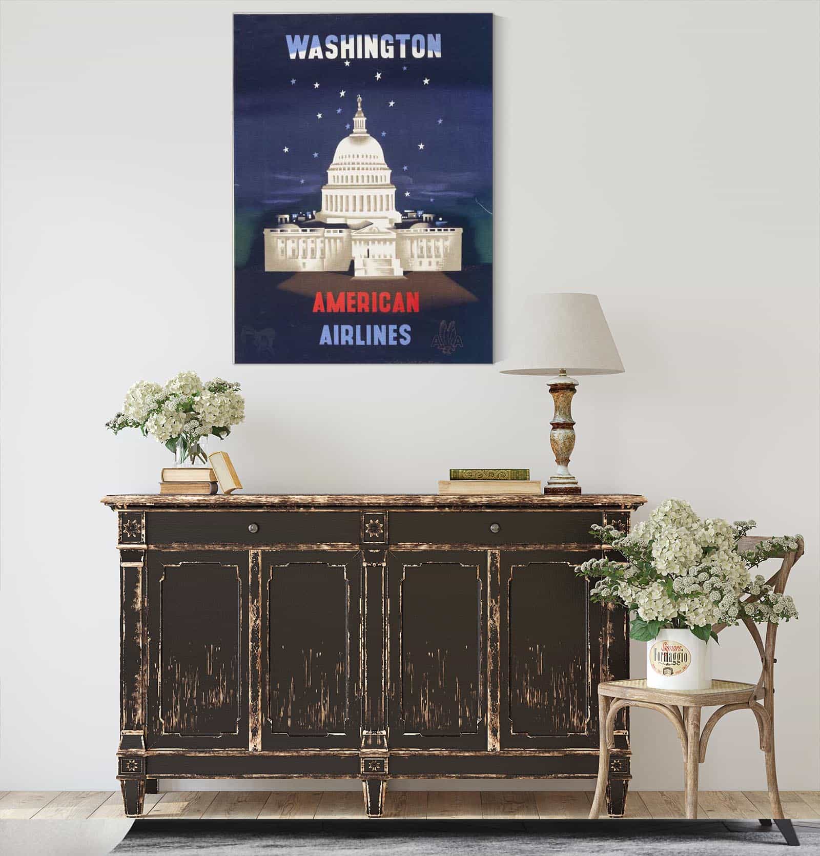 Washington American Airlines by Edward Mcknight Kauffer - Image 4