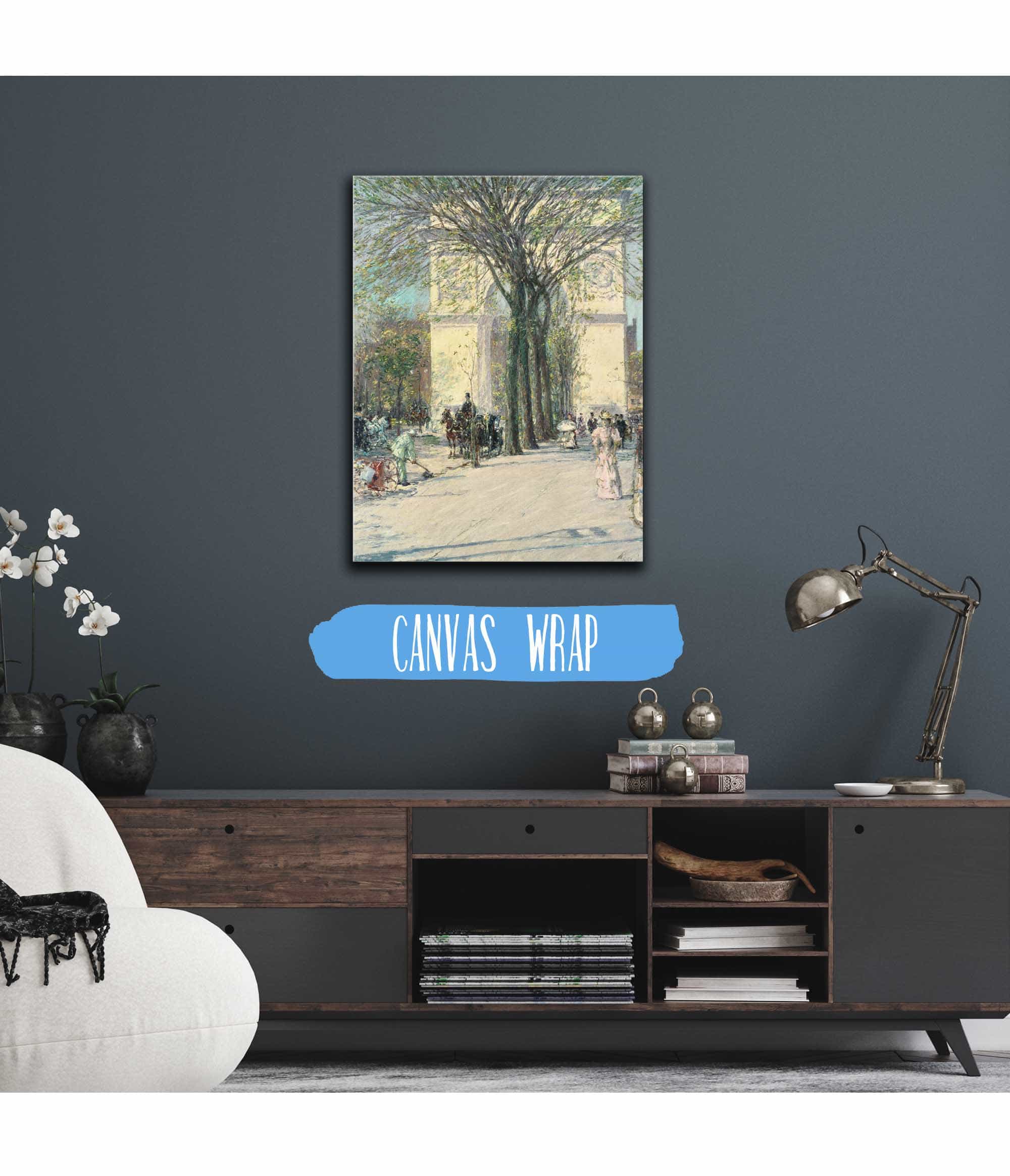 Washington Arch Spring by Childe Hassam - Image 3