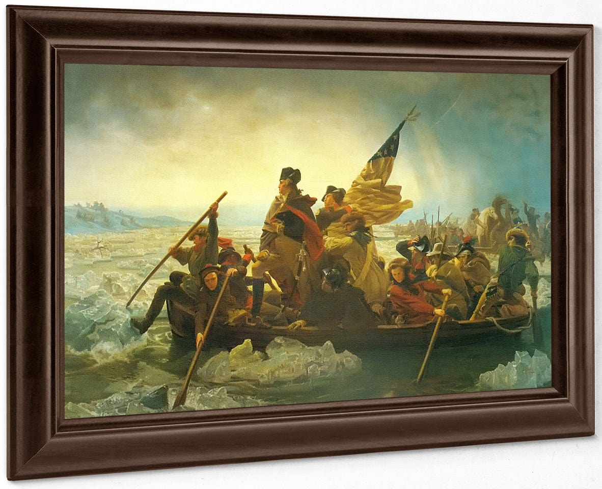 Washington Crossing The Delaware By Emanuel Leutze - Image 4